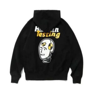 Human Made Human Testing Hoodie Black