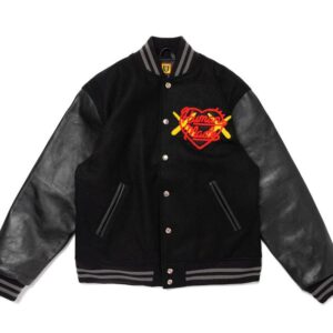 Human Made Varsity Jacket Black