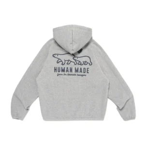 Human Made Fleece Zip Up Hoodie