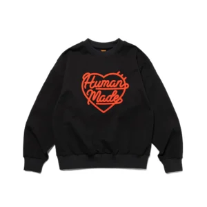 Human Made Crewneck Black Sweatshirt