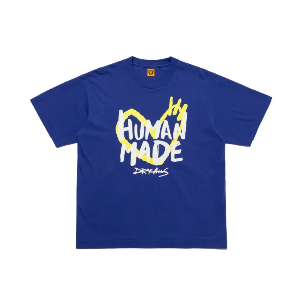 Human Made Dry Aus T Shirt Blue