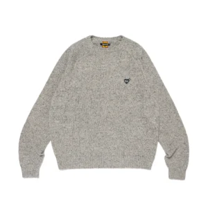 Kint Gray Human Made Long Sleeve Sweatshirt